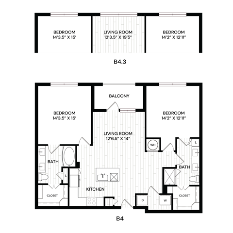 Aura Southgate B4.2 Floor Plan
